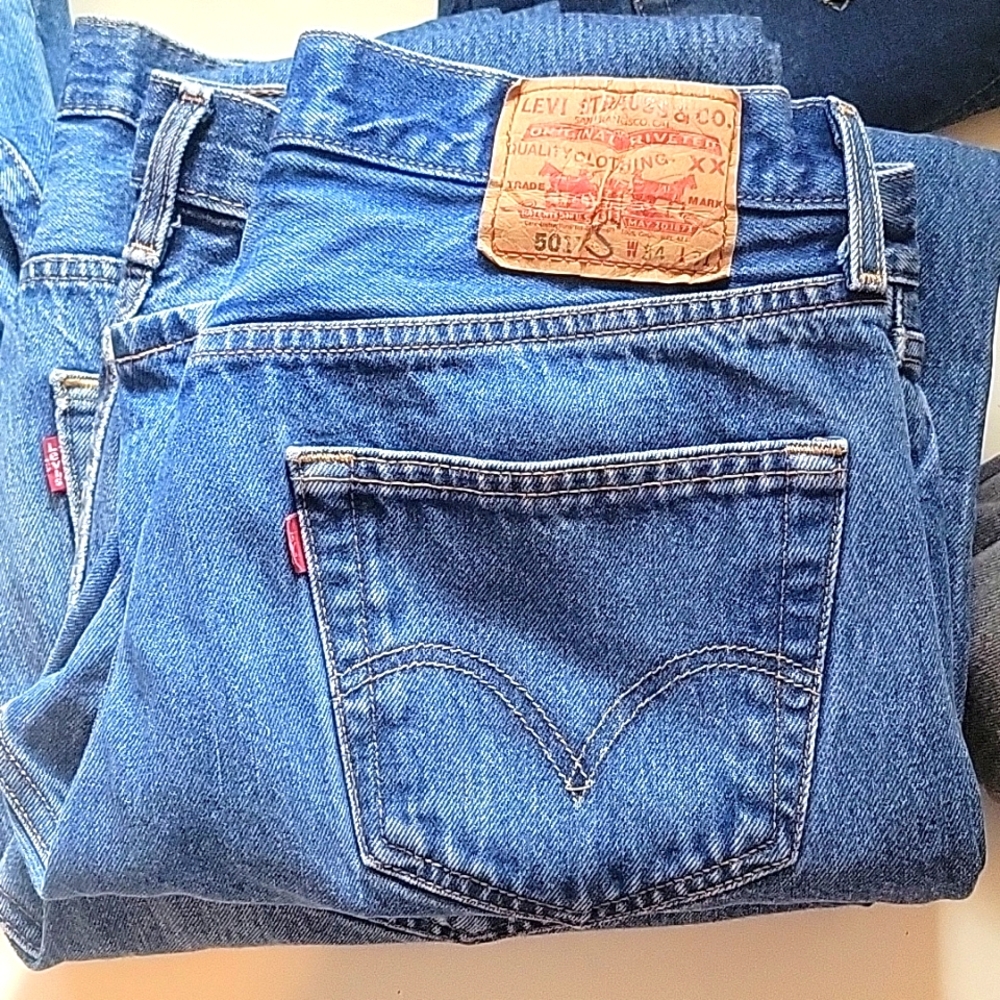 Lot of 5 Pair Levi 501's. All Very Good to Excellent Condition! - Picture 6 of 10